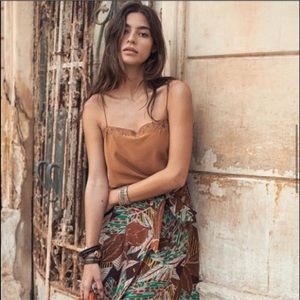 Sezane Silk Delia Cami